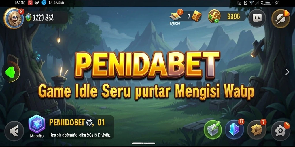 Menggambarkan gameplay seru dan santai di PENIDABET.